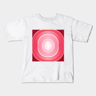 Abstract Art Layered Peach. Kids T-Shirt